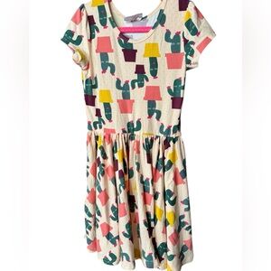 Dot Dot Smile Cactus 🌵 Twirly Dress Size 5/6